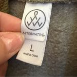 Alternative  Gilroy Rodeo Women's Full Zip Hoodie Green Camo Large Photo 2