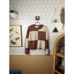 Z Supply  from Evereve Luna Blocked Sweater in Penny and Cream - Size - XS Photo 3