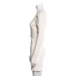 Mija Ribbed Mini Dress by GAUGE81 white size small long sleeve Photo 10