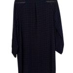 CAbi Purple Harlequin Print Shift Above the Knee Causal Dress Medium Photo 1