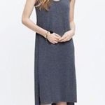 Madewell  Jersey Tank Midi Dress in Heather Indigo Size Small Photo 4