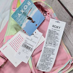 Roxy Juniors' Tropics Hype Cropped Tankini Top in Ambroisia Swirl NWT Photo 3