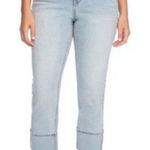 Frye  Light Wash High-Rise Crop Cuffed Jeans Photo 0