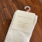 American Eagle NEW  Ombré Crew Socks Knit White Grey Black O/S One Size NWT Photo 1