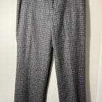 Gap  Women's Wide Leg Wool Plaid Pants Academia Business 10R Photo 0