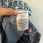 One Teaspoon - High-Waisted Denim Jean Shorts Rigid Cotton Festival Photo 7