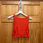 Urban Outfitters  Out From Under Size Large Orange Crop Tank Top. Photo 4