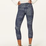 Lululemon  Navy Patterned‎ Leggings Photo 1