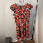 Wallis Floral orange dress with‎ black and white flowers size 6 Photo 5