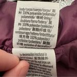 PINK - Victoria's Secret  Burgundy Wine Long‎ Sleeve Packable Puffer Coat Size S Photo 6