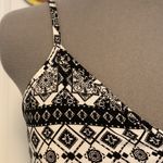 Black and White Patterned Maxi Dress by Rusty Size 10 Photo 3