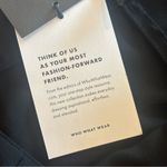 Who What Wear  Women’s Plus Size Black Midi Skirt with Lace Up Front Size 16 NWT Photo 7