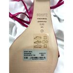 Schutz  Deonne Nappa Leather Wedge Sandal Hot Pink 9.5 Photo 15