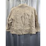 Michael Kors  Blazer Womens 8P Linen Single Button Lightweight Jacket Pockets Photo 5