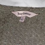 Juicy Couture green knit V-neck shirt Photo 1