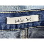 Willow & Root Jeans Size 26 High Rise Vintage Dad Jean Distressed Festival Blue Photo 5