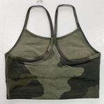 Aerie New Offline Hugger Longline Racerback Sports Bra Green Camo Size Small Photo 8