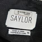 Saylor  Black One Shoulder Long Sleeve Party Cocktail Midi Dress XS Photo 7