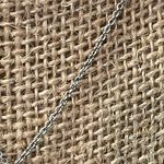 Fossil  Silver Tone Anchor charm necklace Photo 2