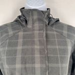 Royal Robbins Royal‎ Robbins Women's Plaid Mobile Waterproof Belted Trench Coat Black Size XS Photo 8