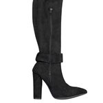 Bamboo  Black Over-the-Knee Boots Photo 11