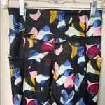 Brooks Method Colorful Fast Floral 3/4 Tights Size Small Photo 3