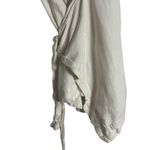 Derek Lam  Apron Cream Wrap Button Front Sleeveless Collared Mini Dress Size 0 Photo 8