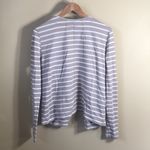 Bordeaux  Anthro reading‎ room striped cardigan Photo 3