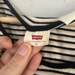 Levi's Levi’s The Perfect Tee Black Yellow Striped Short Sleeve T-Shirt Casual Comfy 1X Photo 1