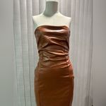 AMTIOUS trendy brown leather dress ✨ Size L Photo 7