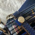 Coach : Navy & Pink Tartan Plaid Crossbody Bag- Silver Tone Photo 11