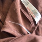 Free People NWOT Fp Movement x New Moon Top Crop Chocolate Brown Photo 7