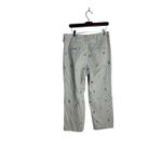 Pilcro  Anthropologie Slouchy Chino Pants 29 blue multi Photo 8