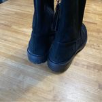 Forever 21 Black Over the Knee Boots with Chunky Sole Photo 3