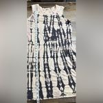 Socialite  Black and White Tie-Dye Dress Photo 5