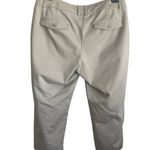 Dockers Women Cropped Pants 12 Beige Capri Casual Neutral Cruisewear Coastal Photo 2