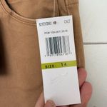 Democracy  Women’s 14 Ab Technology Khaki Tan Slim Straight Jeans Pants New Photo 1