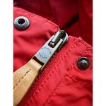 Coach  Women’s Rain Jacket Hooded Coat Red Large Photo 1