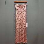 Reformation Barrow Silk Maxi Dress in Myrna Pink Floral 2 Photo 6