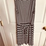 Striped Black and White Dress Size XL Photo 1