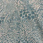 Kyodan Outdoor Skort Dress Romper Sleeveless Turquoise Animal Print Size S Photo 5