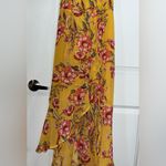 Eyeshadow NWT Brand Mineral Yellow Women’s Dress Floral Patterned Size M *Stains Photo 4