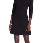 Crimson in Grace NWT  Black Knit 3/4 Sleeve Dress Photo 3