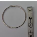 New Direction Oversized Gold-Tone Thin Hoop Earrings Photo 2