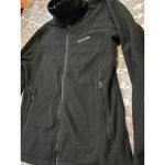 Columbia ‎ Fleece Jacket Full Zip Up Black Womens M Medium Photo 3