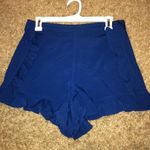 Abound Blue Flowy Shorts Photo 0