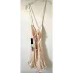 Lulus  Skater Lace Mini Dress Ivory Size Large NEW Photo 1