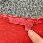 Fresh Produce  3/4 Sleeve Knotted Mixed Animal Prints Top Coral Women's‎ M Photo 2