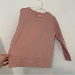 Victoria's Secret VICTORIA SPORT  Blush Light Pink Spellout Crewneck Sweatshirt Photo 5