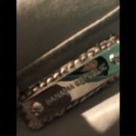 Banana Republic  faux snake clutch Photo 3